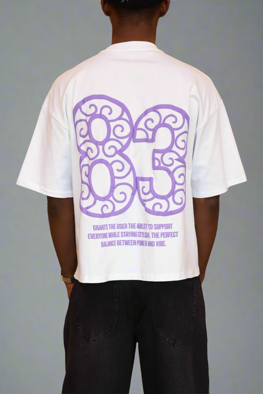 Cha Cha No Me Tee - White