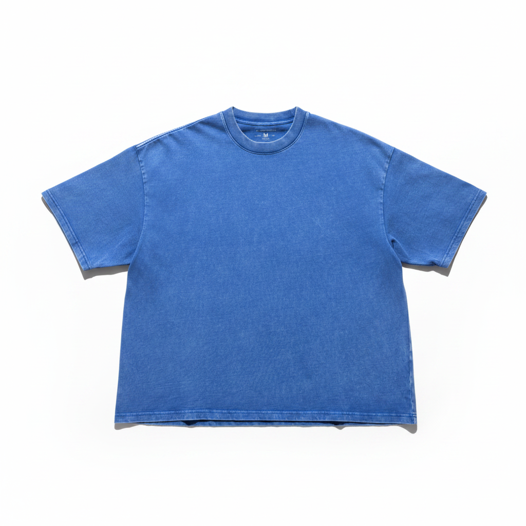 Every Day Tee — Washed Blue